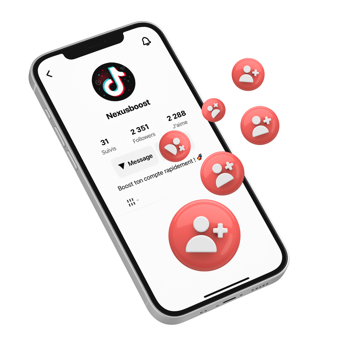 TikTok - 10000 followers