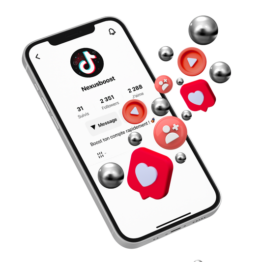 TikTok - Pack Argent